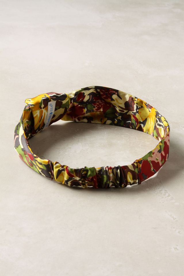 Knotted Silk Headwrap #1
