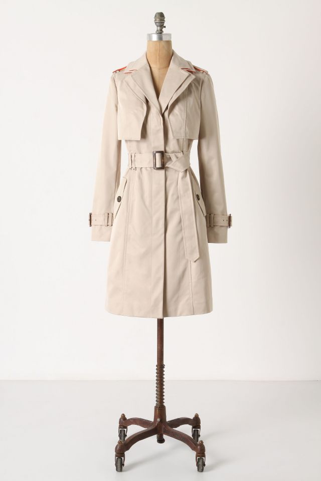 Anthropologie trench 2024