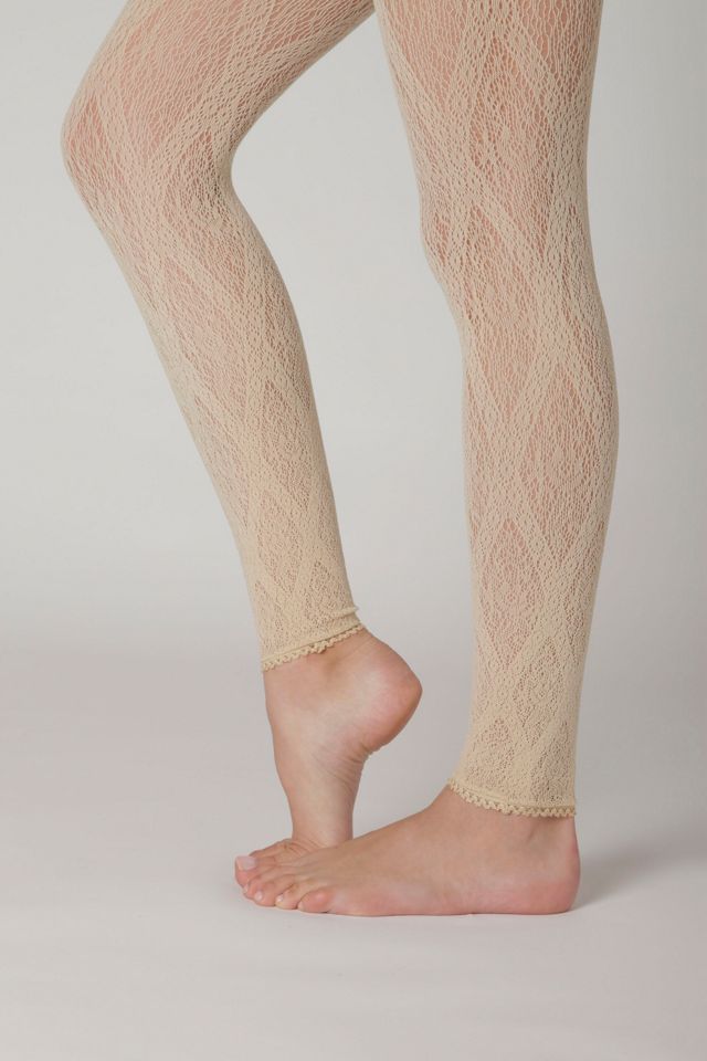 Blush Pointelle Tights #1