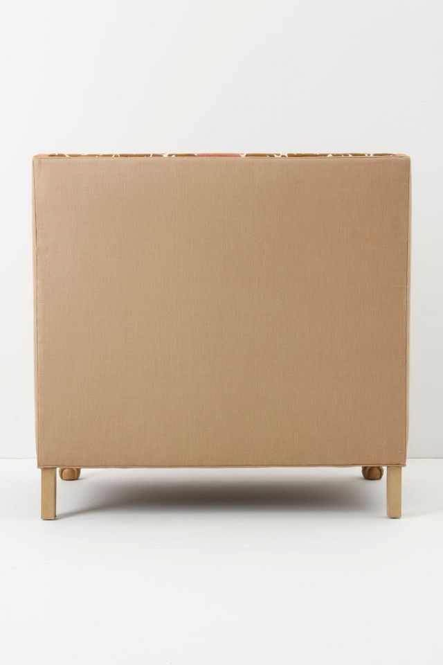 Greenfynch Settee, Vintage Suzani #1