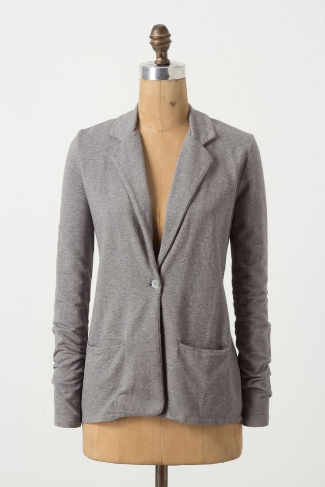 Sweatshirt blazer