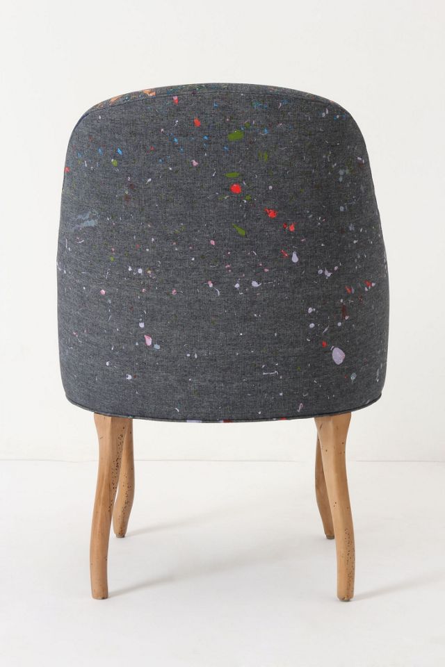 Splattered Pull-Up Chair #1