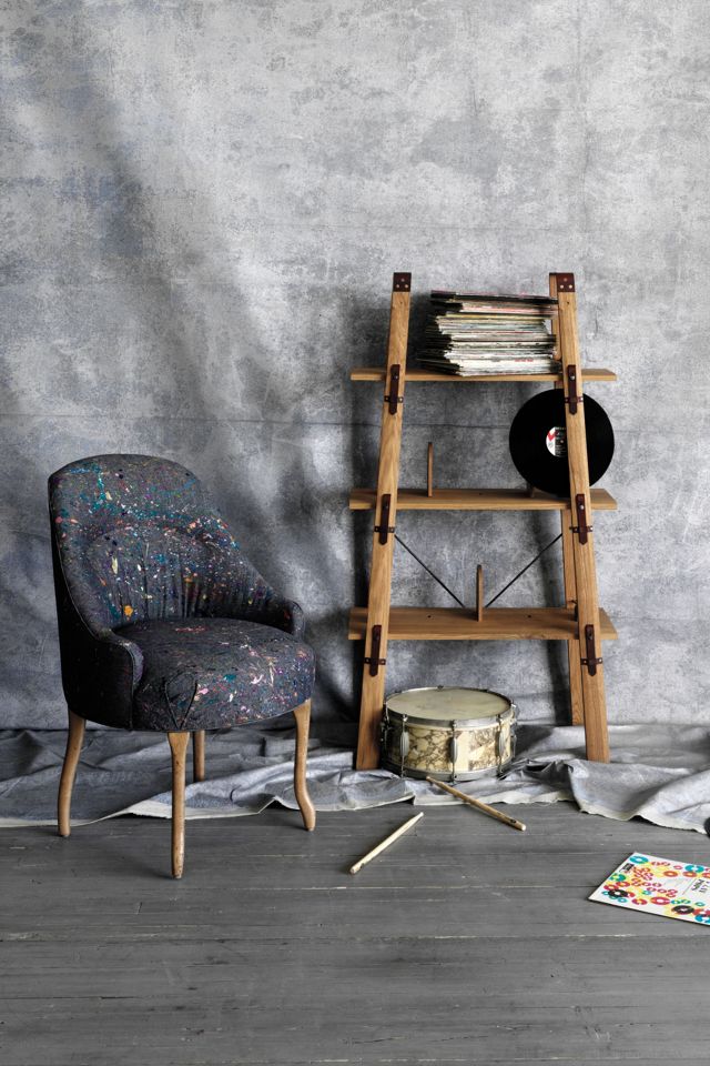 Splattered Pull-Up Chair #3