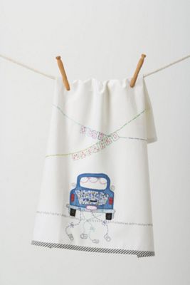 Just Married Dishtowel
