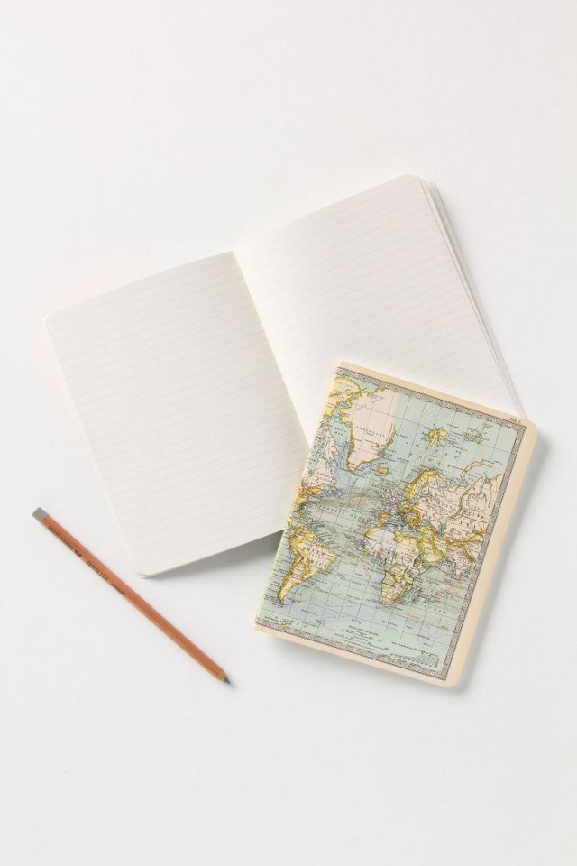 Vintage Map Notebooks #2