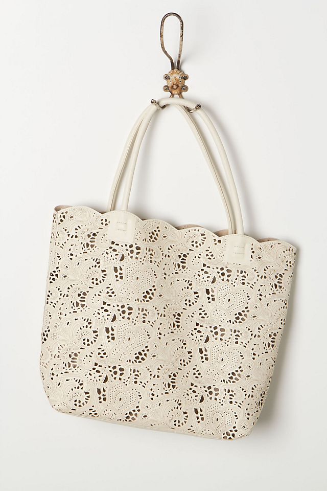 Cut Lace Carryall | Anthropologie