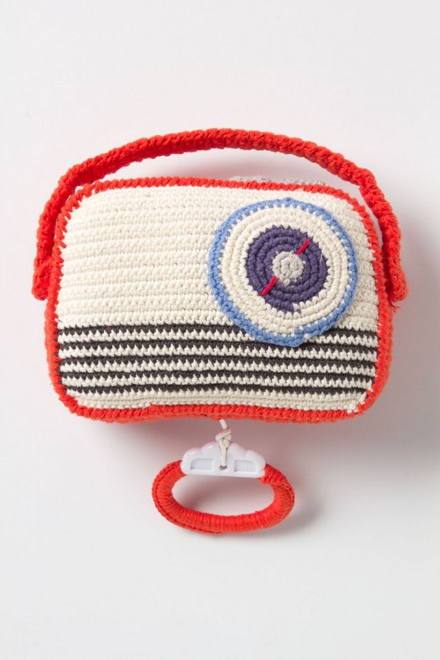 Crocheted Music Box Radio #1