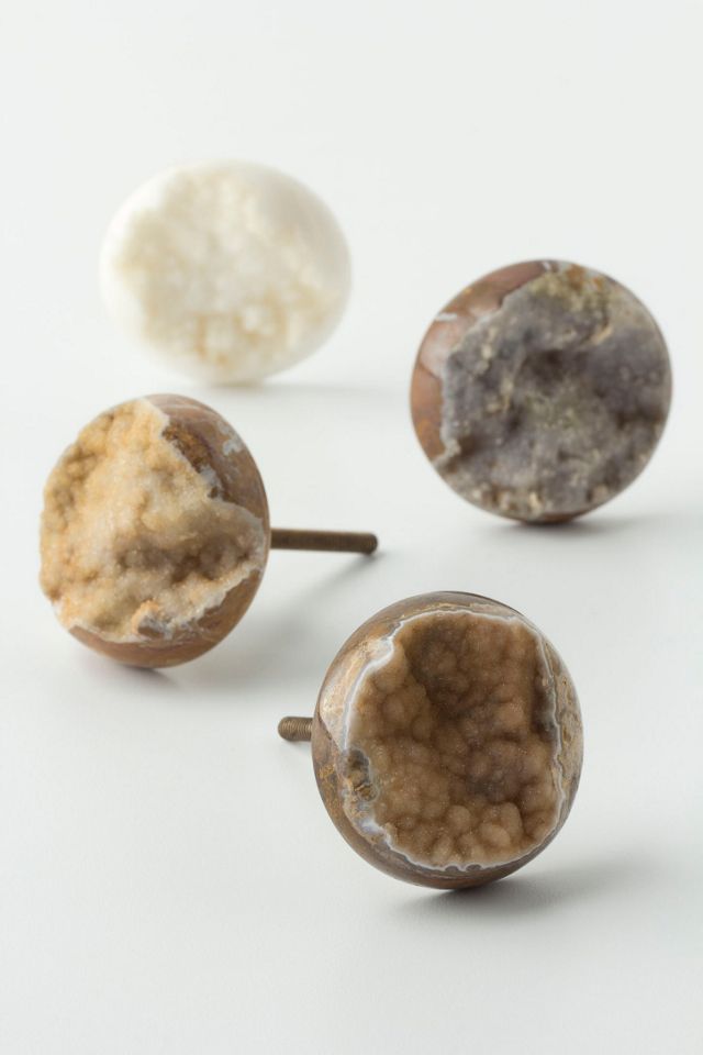 Druzy Quartz Knob #9