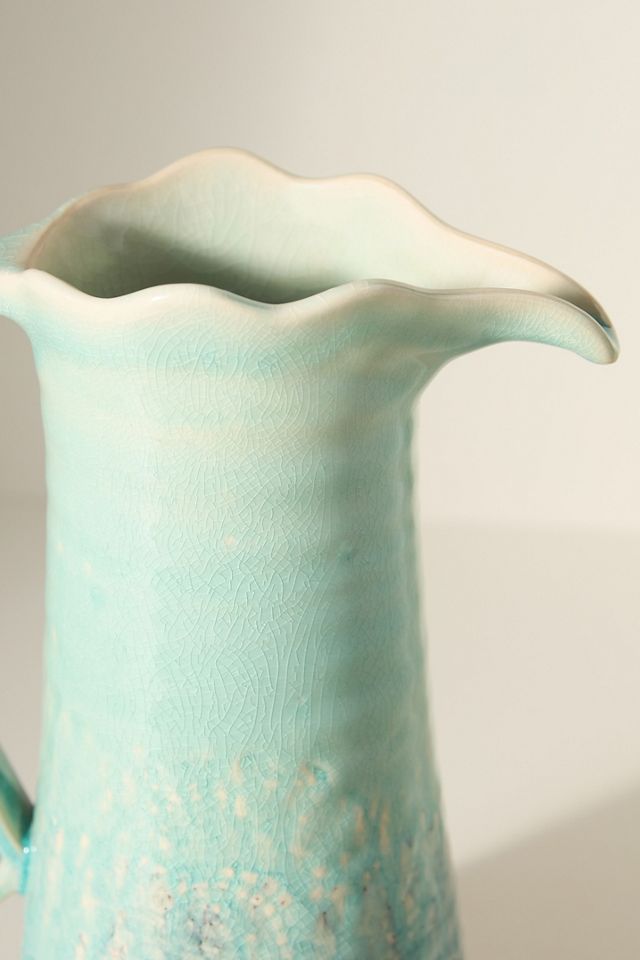 Old Havana Portuguese Stoneware Pitcher #1