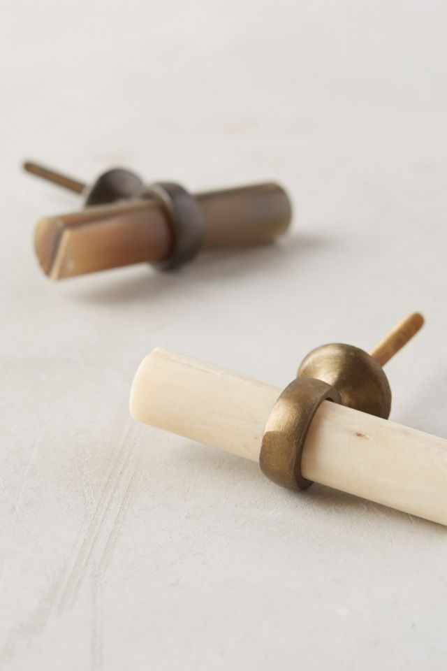 Antler Melody Tusk Knob #2