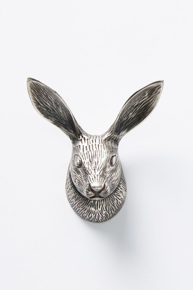 Through The Woods Rabbit Hook by Anthropologie in Brown