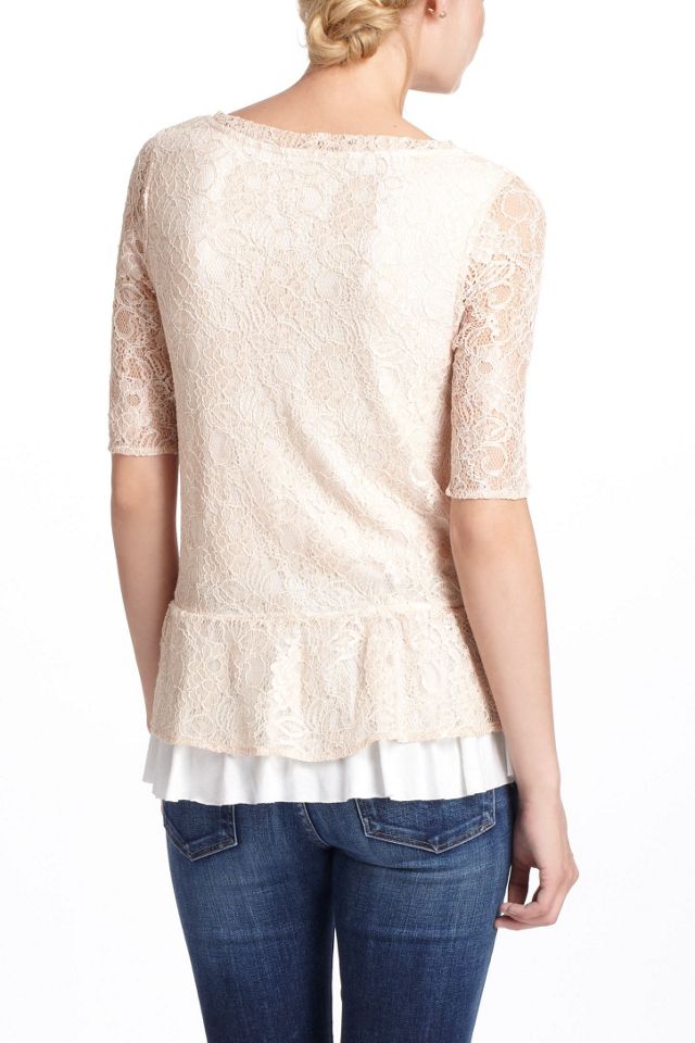 Ruffled Peplum Top #1