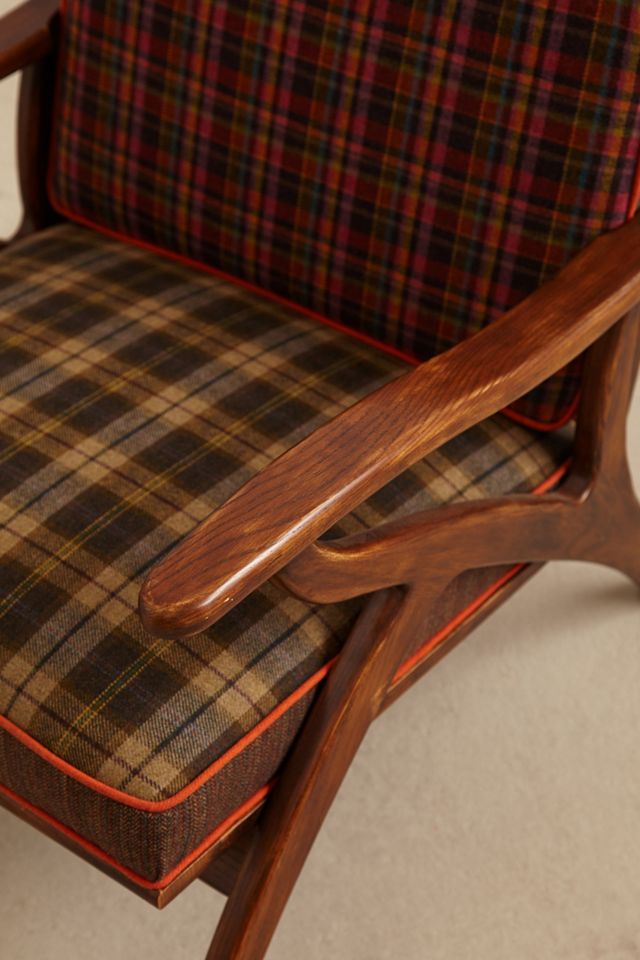 Inge Chair, Plaid #2