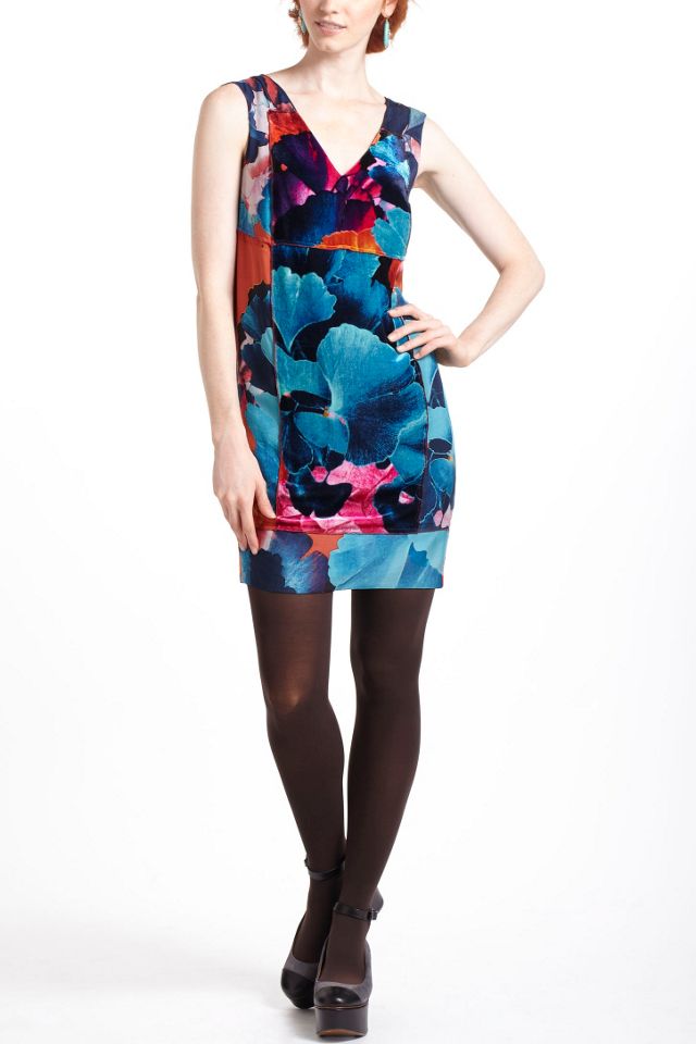 Night Peony Dress #1
