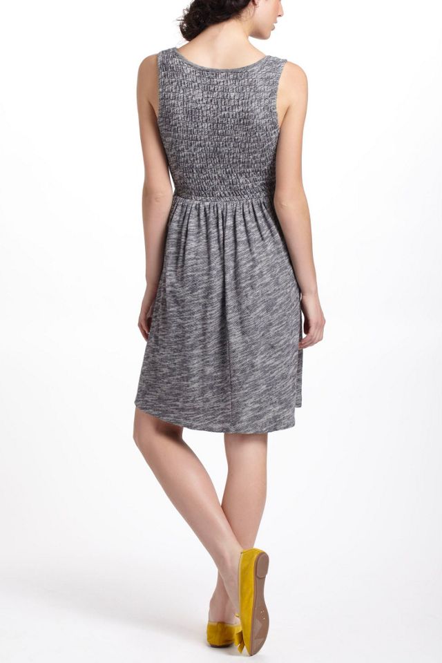 Space-Dyed Smocked Chemise #1