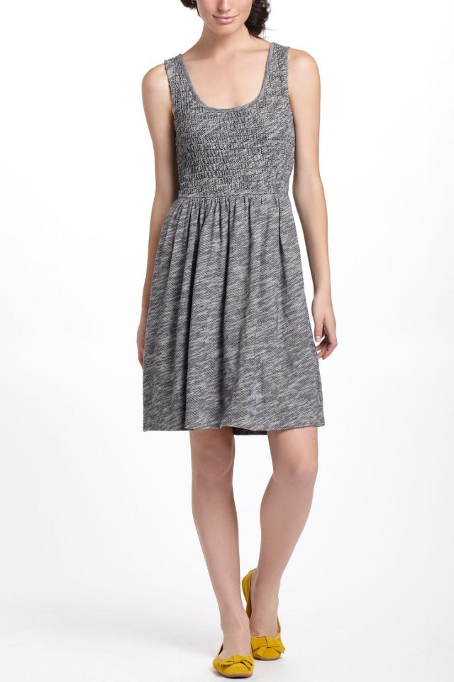 Space-Dyed Smocked Chemise #2