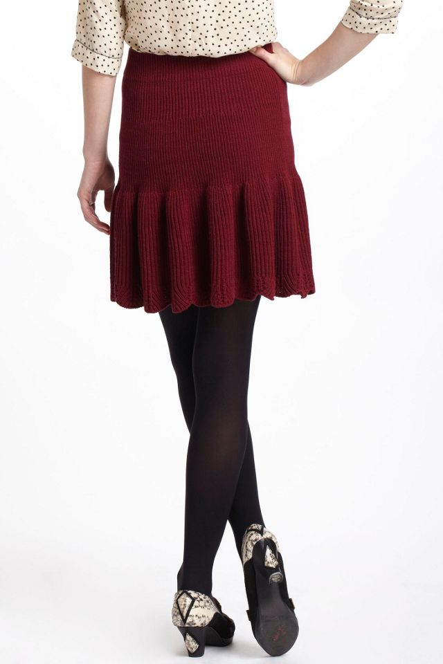 Spun Sweater Skirt #1