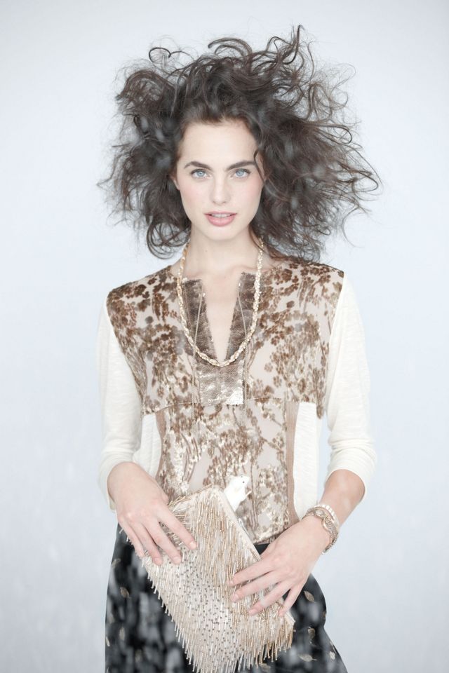 Giltwork Pin-Fringe Clutch #4