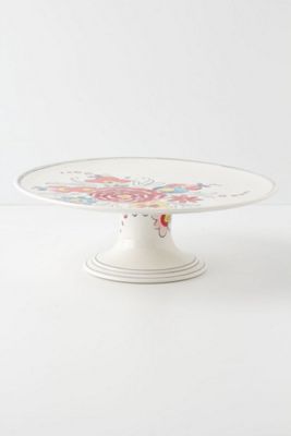 Peony Portrait Cake Stand