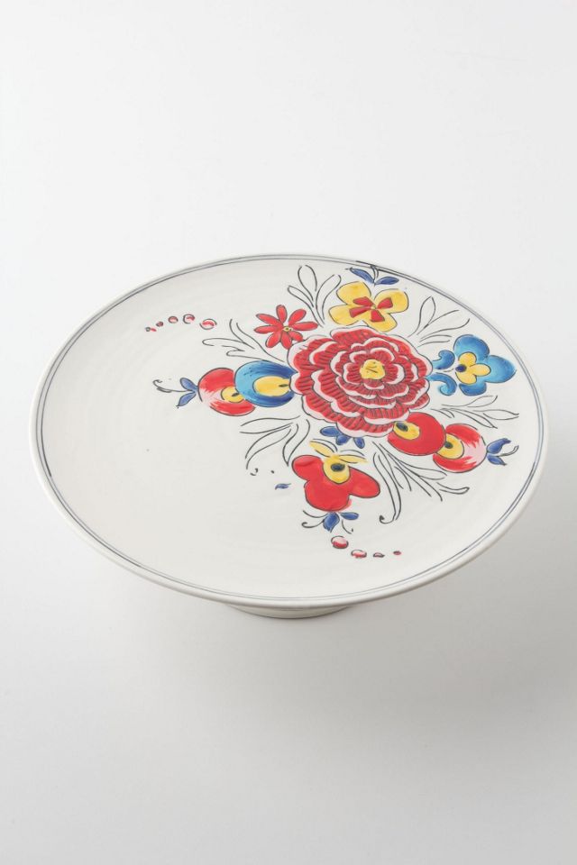 Peony Portrait Cake Stand #3