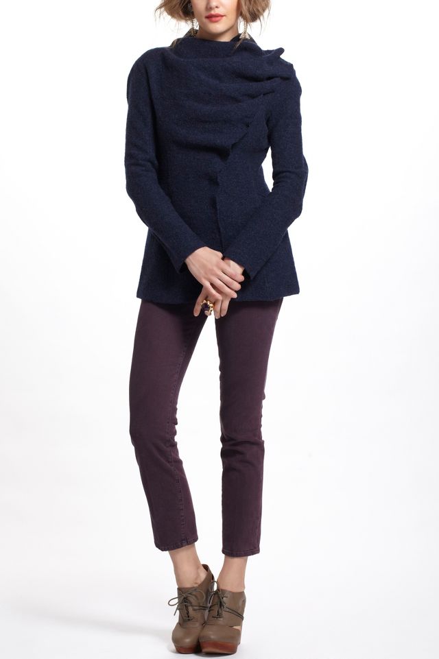 Anthropologie boiled clearance wool sweater coat