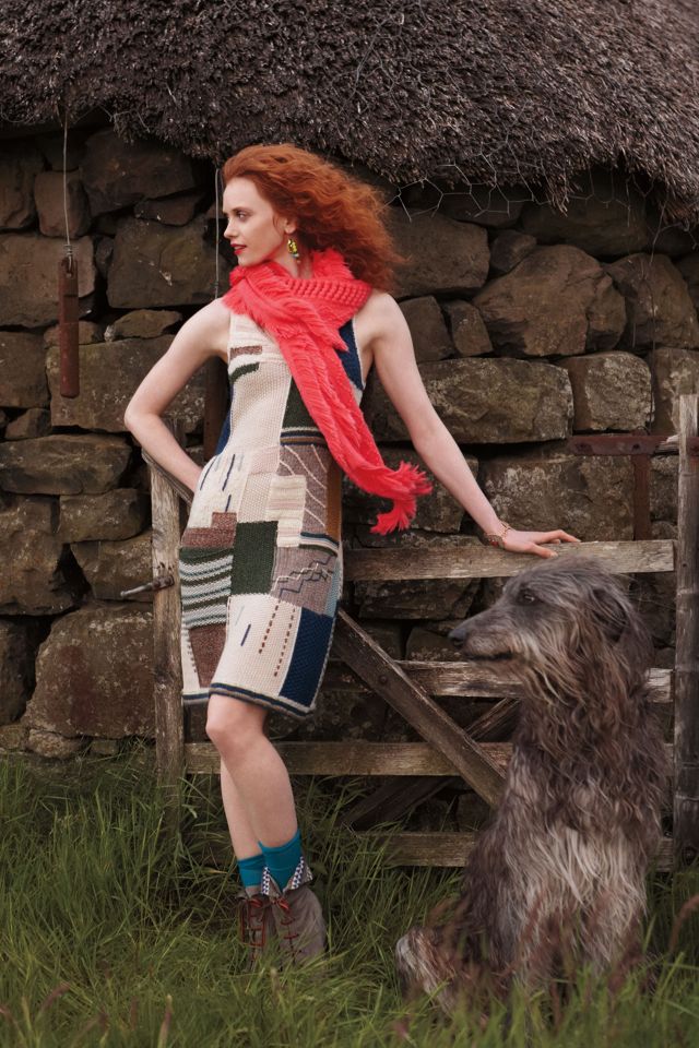 Patchwork Variations Sweater Dress | Anthropologie
