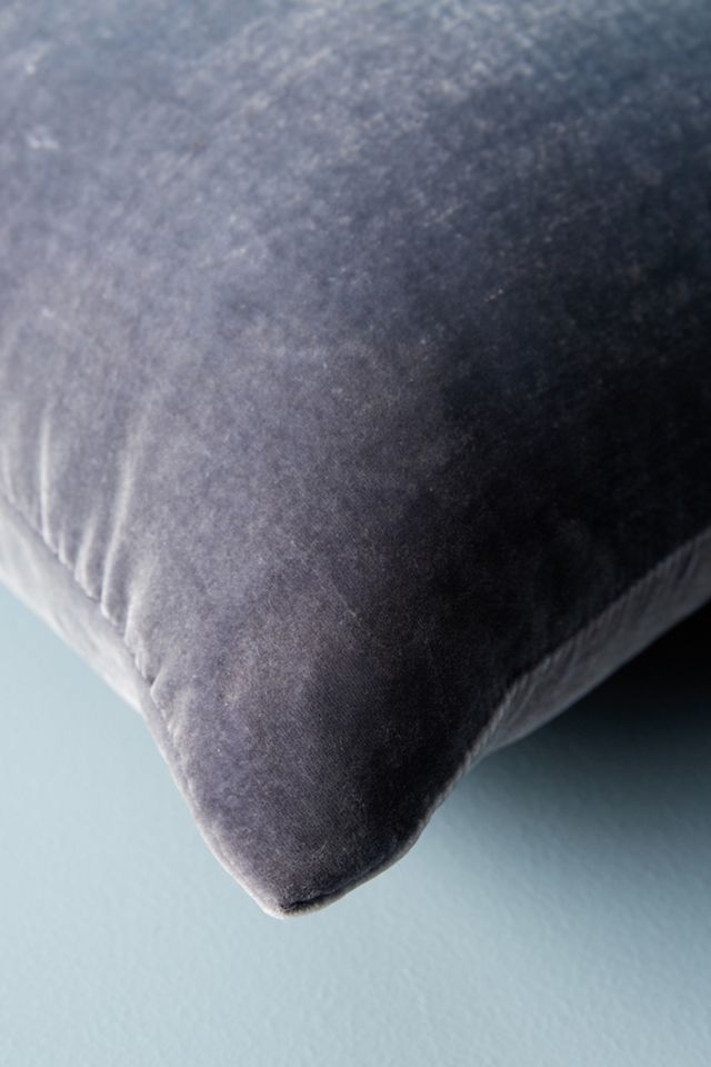 Ombre Silver Decorative Pillow by Kevin O'Brien