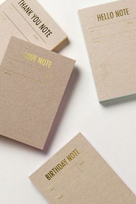 Letterpress Notepad