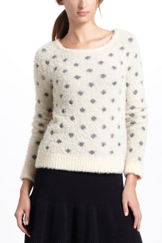 Dotted Woolly Sweater #1
