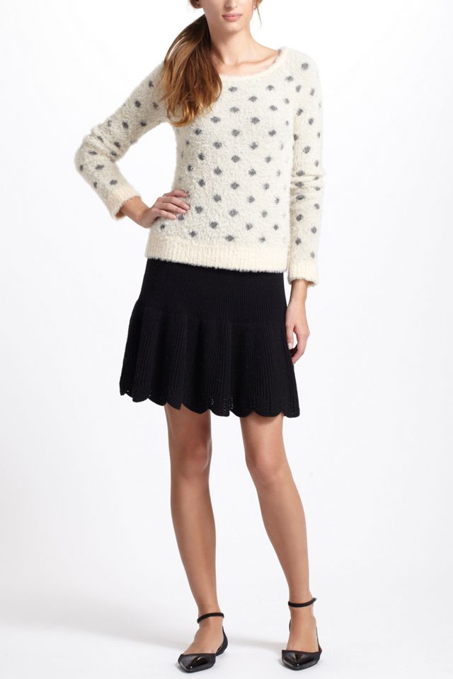 Dotted Woolly Sweater #3