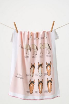 Equine Markings Dishtowel