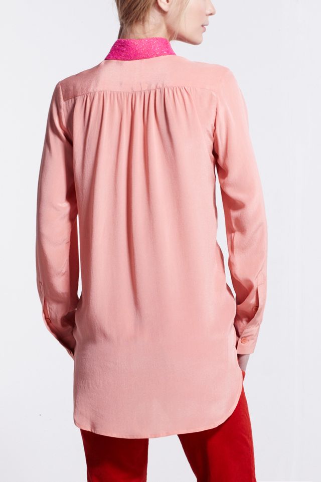 Beaded Collar Blouse #3