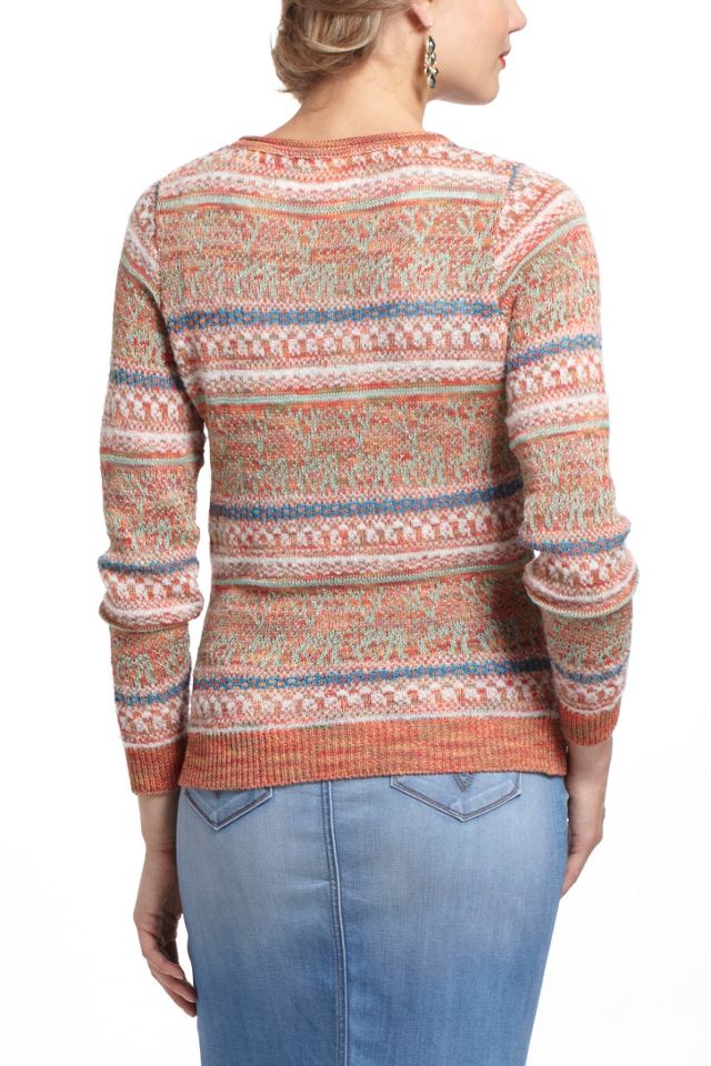 Shimmered Fairisle Sweater #2