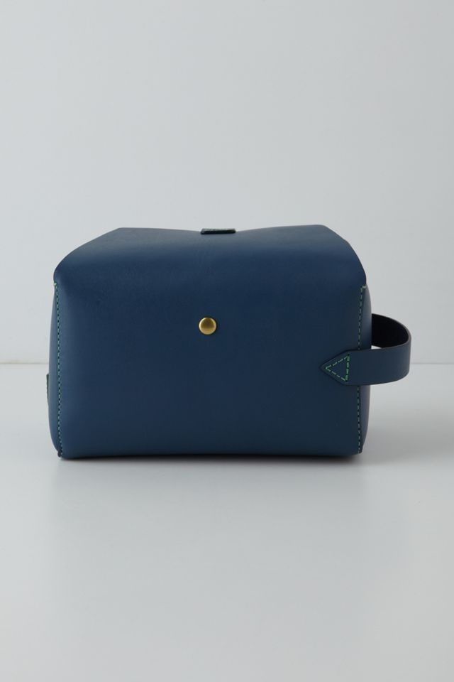 Leather-Stitched Dopp Kit #1