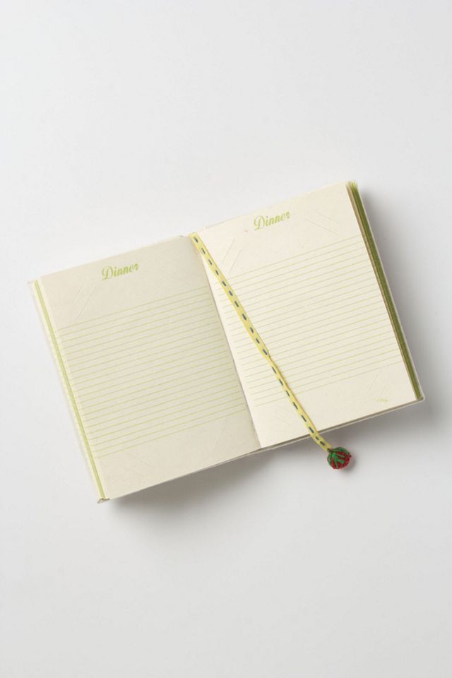 Serve & Tell Crocheted Recipe Journal  #4