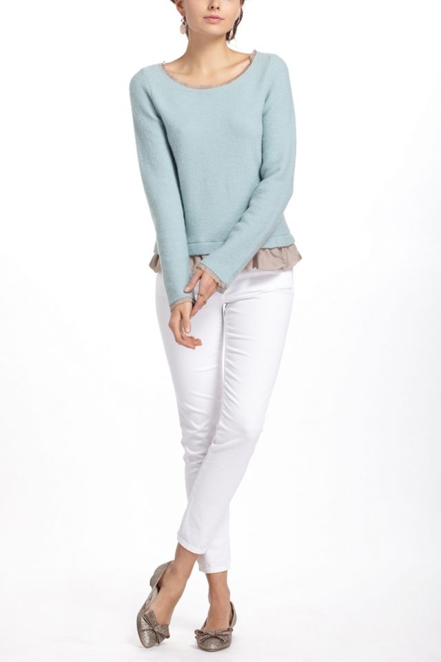 Ruffled Duster Sweater #2