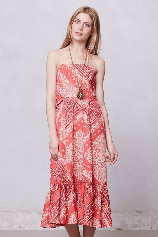 Anthropologie holding 2024 horses dress