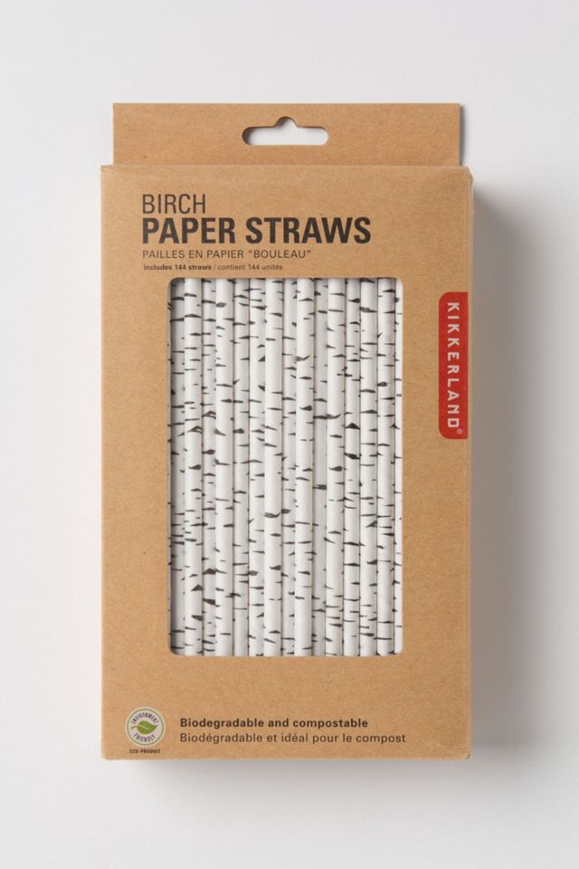 Canadian Birch Straws