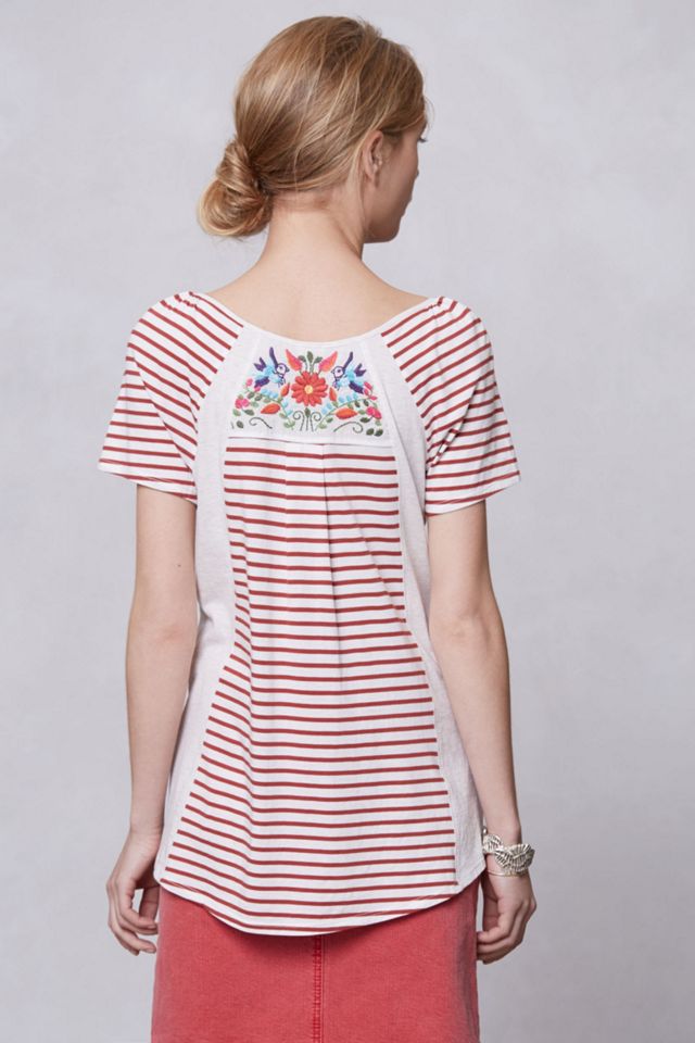 Striped Scenery Tee #1