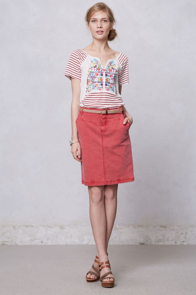 Striped Scenery Tee #3