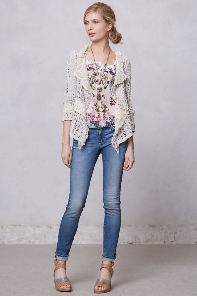 Salt & Pepper Fringe Cardigan #2