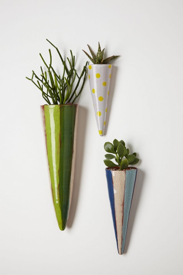 Carnival Cone Wall Planter  #1