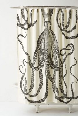 Octopus Garden Shower Curtain