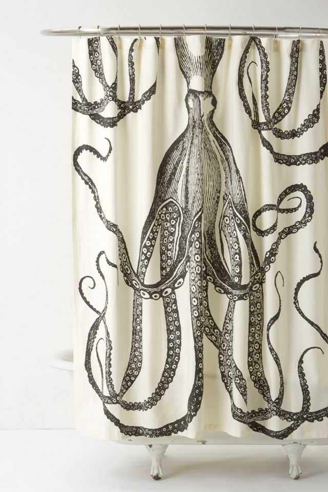 Octopus Garden Shower Curtain