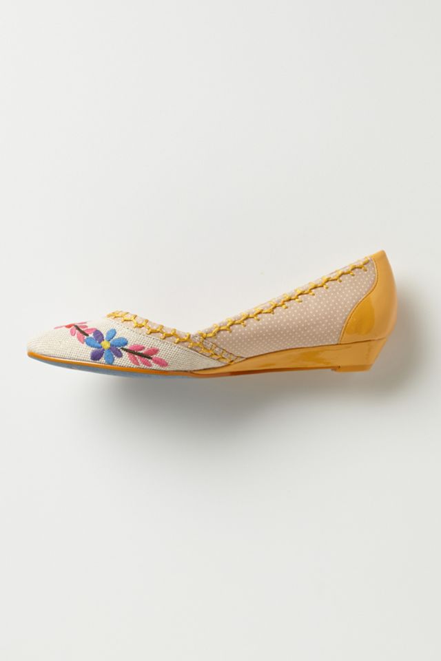 Posy-Stitched Skimmers #1