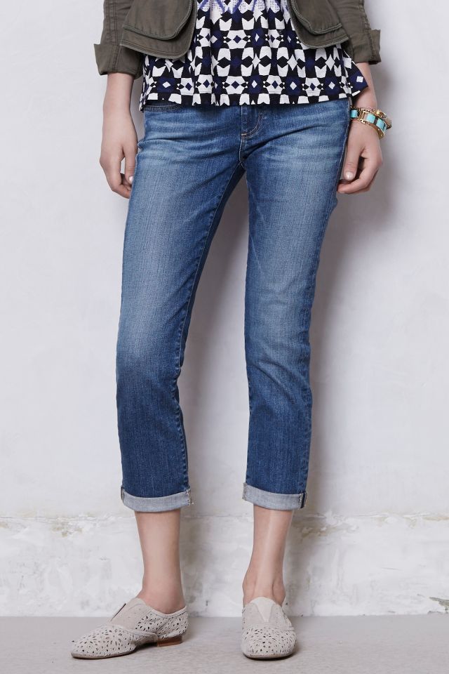 AG Stevie Roll Up Jeans Anthropologie