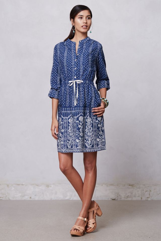 Anthropologie shirtdress hot sale