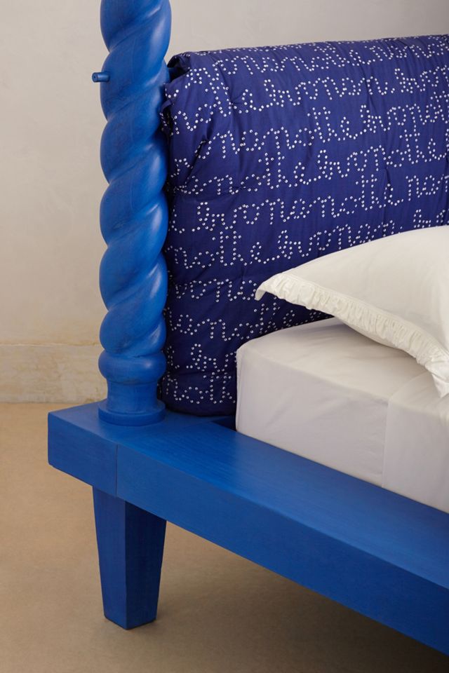 Cobalt Four Poster Bed #2
