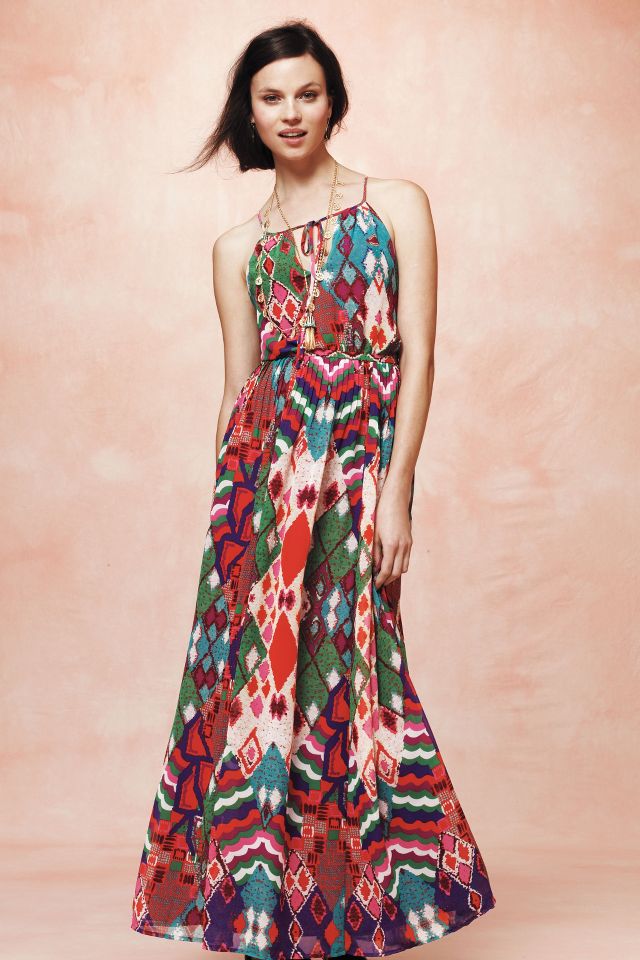 Anthropologie maeve hot sale maxi dress