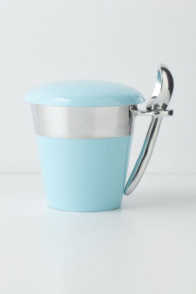 Porcelain Ice Cream Pint Holder  #1